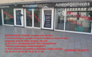 Cuisines Ambiances Aménagements SA à Ajaccio