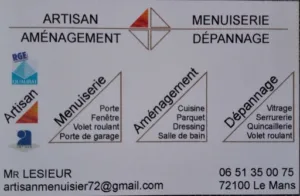 Menuiserie Agencement Dépannage à Le Mans