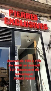 Pierres Exclusives à Paris