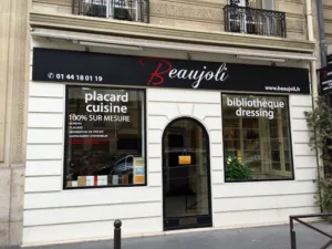 PLACARDS BEAUJOLI, DRESSING BEAUJOLI & BIBLIOTHEQUE 100% SUR MESURE  » BEAUJOLI «  à Paris