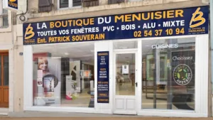 La boutique du menuisier à Buzançais
