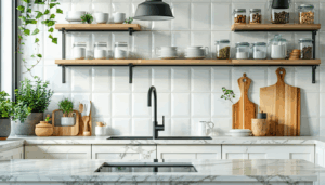 La rénovation d’une cuisine est souvent perçue comme un projet complexe et coûteux. Démonter les anciens revêtements, ajuster les seuils de porte et d’autres complications liées aux travaux de carrelage peuvent décourager plus d’un. Cependant, avec l’avènement du carrelage slim, […]
